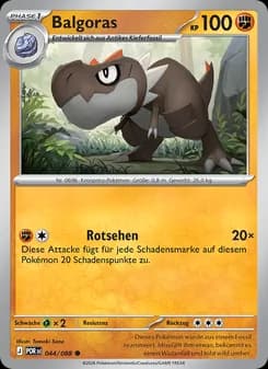 Balgoras card in German