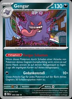 Gengar card in German