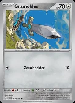 Gramokles card in German