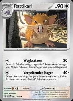 Rattikarl card in German