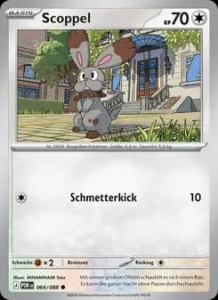 Scoppel card in German