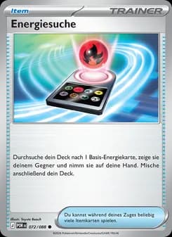 Energiesuche card in German