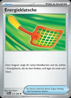 Energieklatsche card in German
