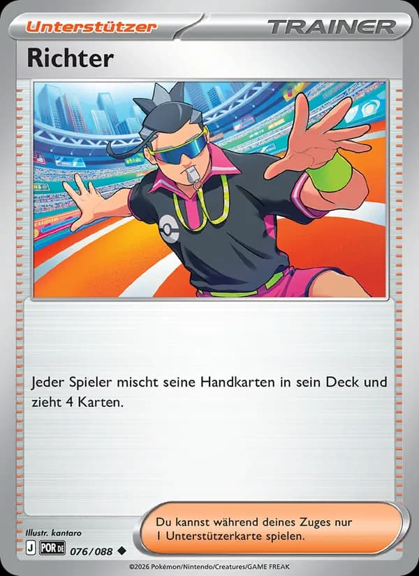 Richter card in German