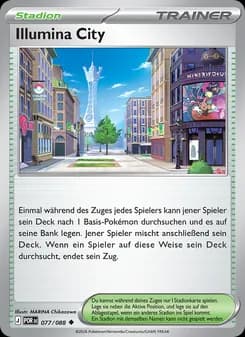 Illumina City card in German