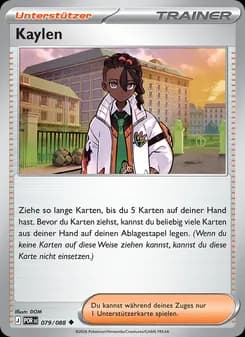 Kaylen card in German