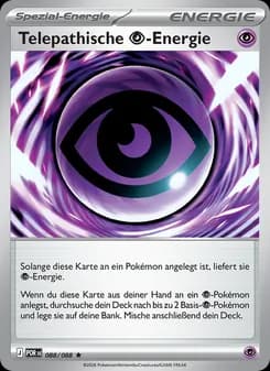 Telepathische Psychic-Energie card in German