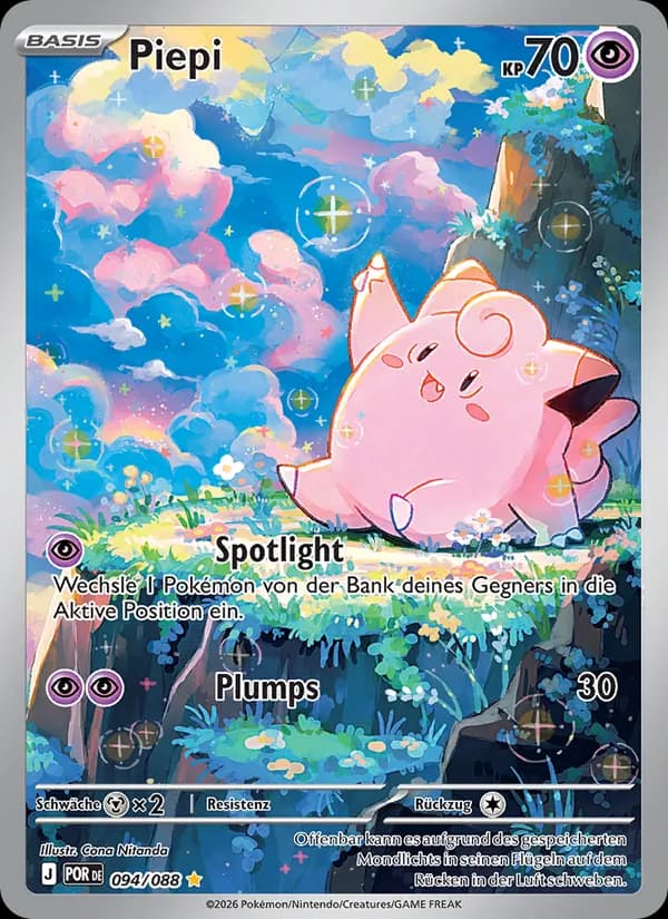 Piepi card in German