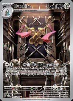 Duokles card in German