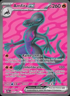 Amfira-ex card in German