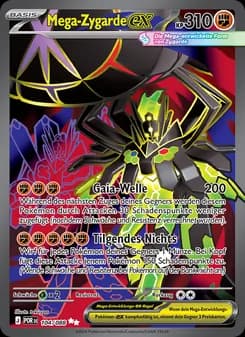 Mega-Zygarde-ex card in German