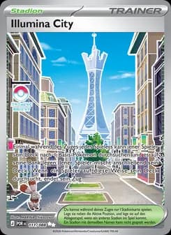 Illumina City card in German