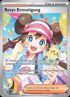 Rosys Ermutigung card in German