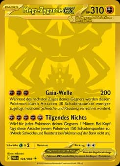 Mega-Zygarde-ex card in German