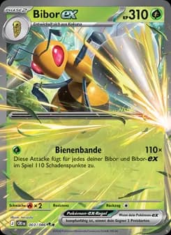 Bibor-ex card in German