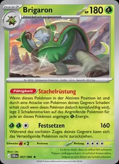 Brigaron card in German