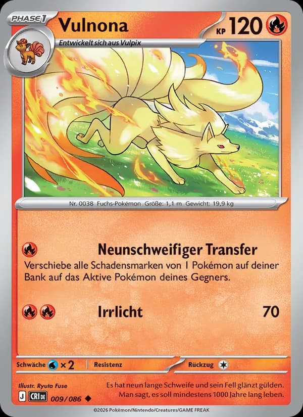 Vulnona card in German
