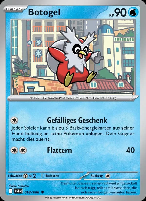 Botogel card in German