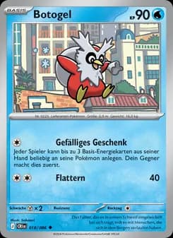 Botogel card in German