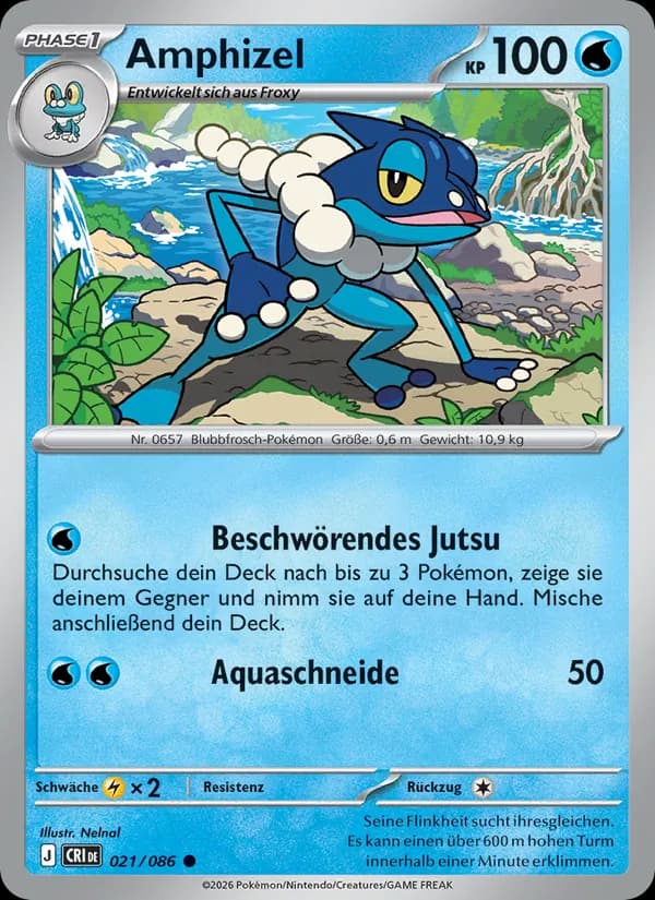 Amphizel card in German