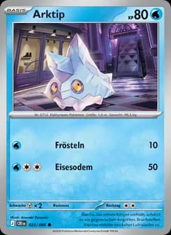 Arktip card in German
