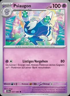 Psiaugon card in German