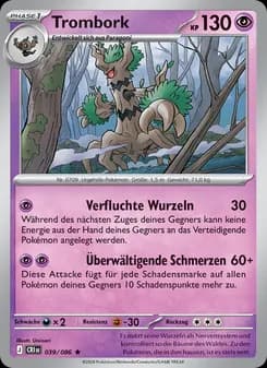 Trombork card in German