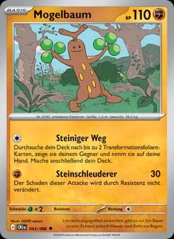 Mogelbaum card in German