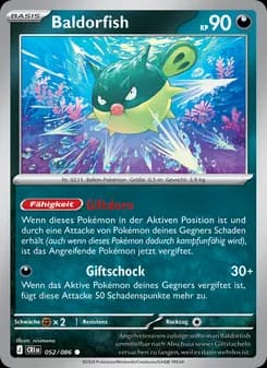 Baldorfish card in German