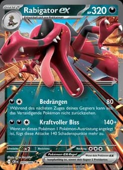 Rabigator-ex card in German