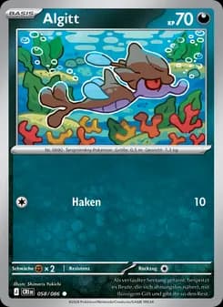 Algitt card in German