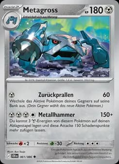 Metagross card in German