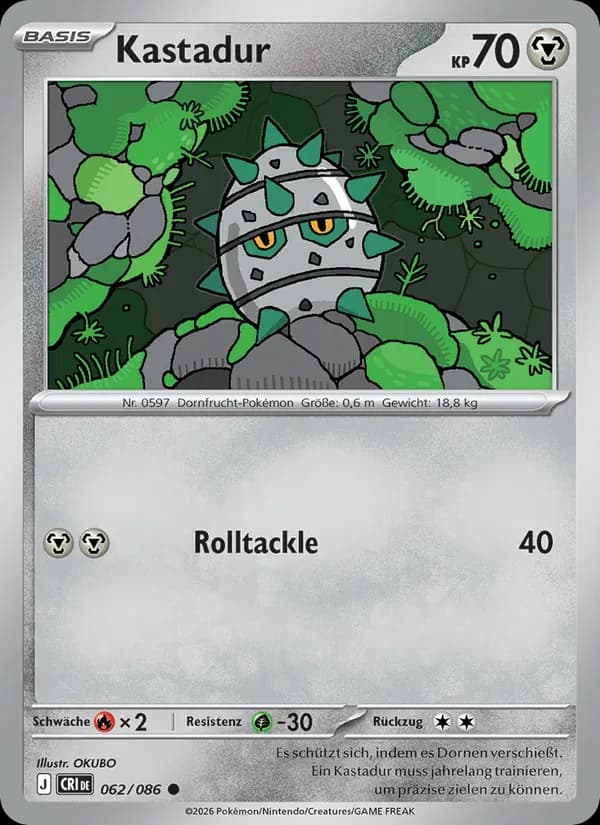 Kastadur card in German