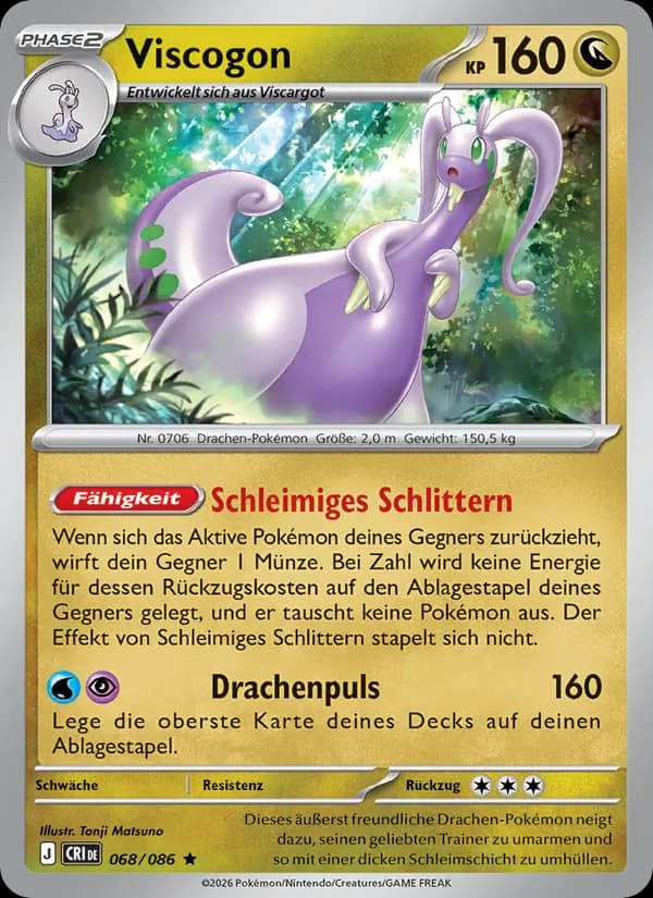 Viscogon card in German