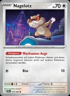 Nagelotz card in German