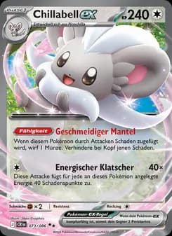 Chillabell-ex card in German