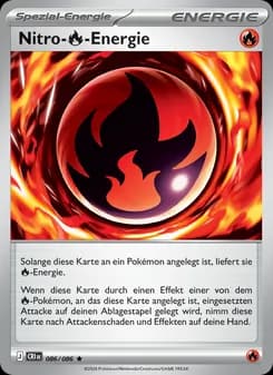 Nitro-Fire-Energie card in German