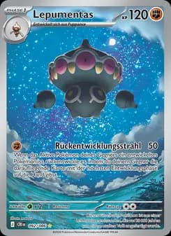 Lepumentas card in German