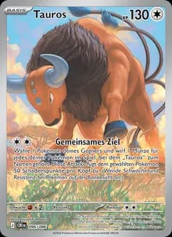 Tauros card in German
