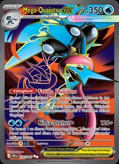 Mega-Quajutsu-ex card in German