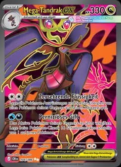 Mega-Tandrak-ex card in German