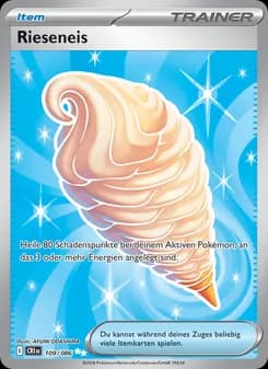 Rieseneis card in German