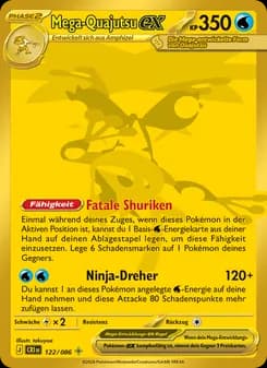Mega-Quajutsu-ex card in German