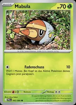 Mabula card in German