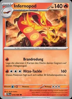 Infernopod card in German