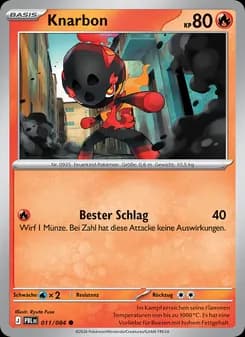 Knarbon card in German