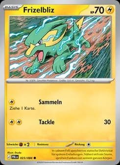 Frizelbliz card in German