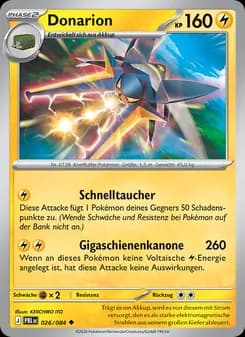 Donarion card in German