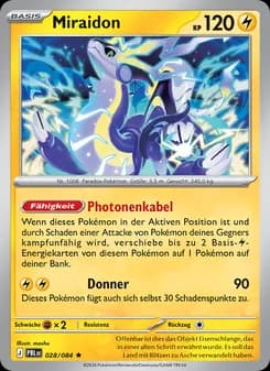 Miraidon card in German
