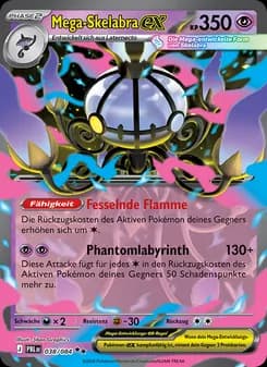 Mega-Skelabra-ex card in German